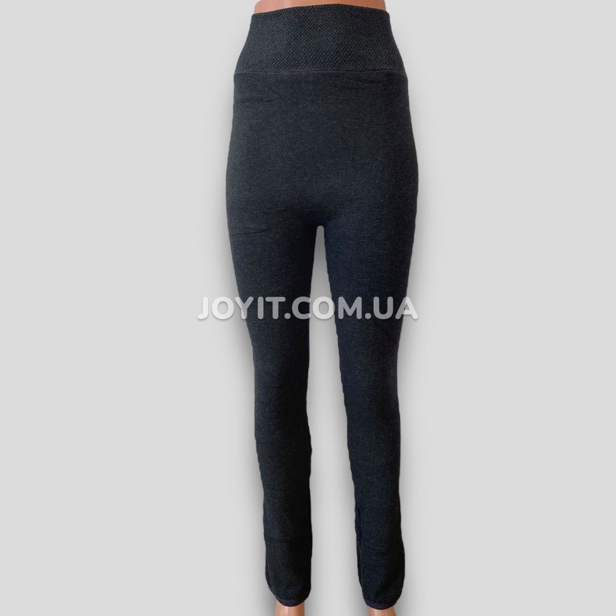 Лосины женские на меху шерстяные Ласточка черные 3-8XL (A295) A295 фото