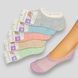 Шкарпетки жіночі з сіточкою та силіконом Ласточка 37-41 C10/assorted) 12 пар C10/assorted фото 1