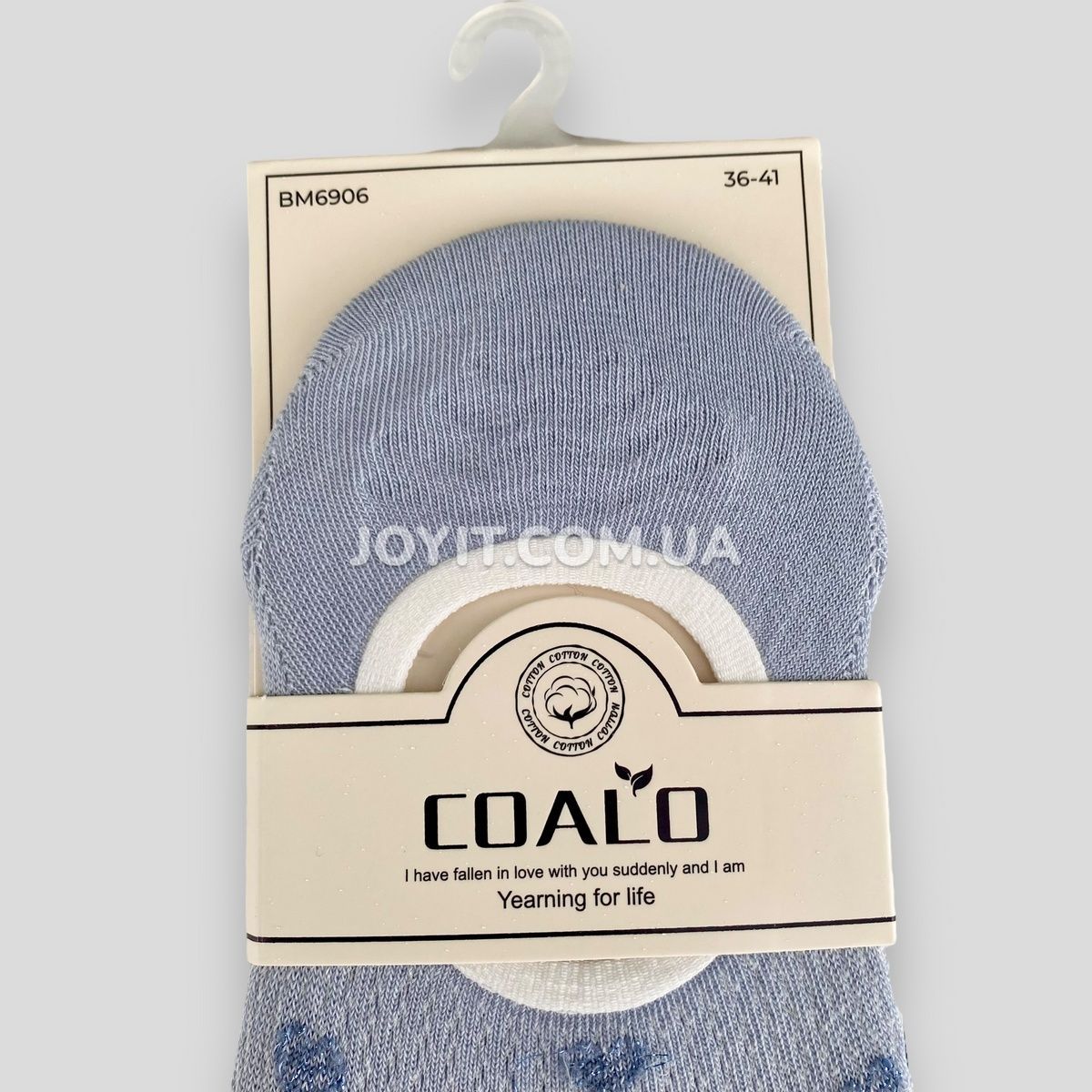 Следы женские летние с силиконом и сеточкой Coalo Socks 36-41 (BM6906)  BM6906 фото