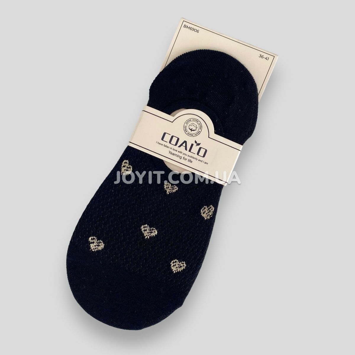 Следы женские летние с силиконом и сеточкой Coalo Socks 36-41 (BM6906)  BM6906 фото
