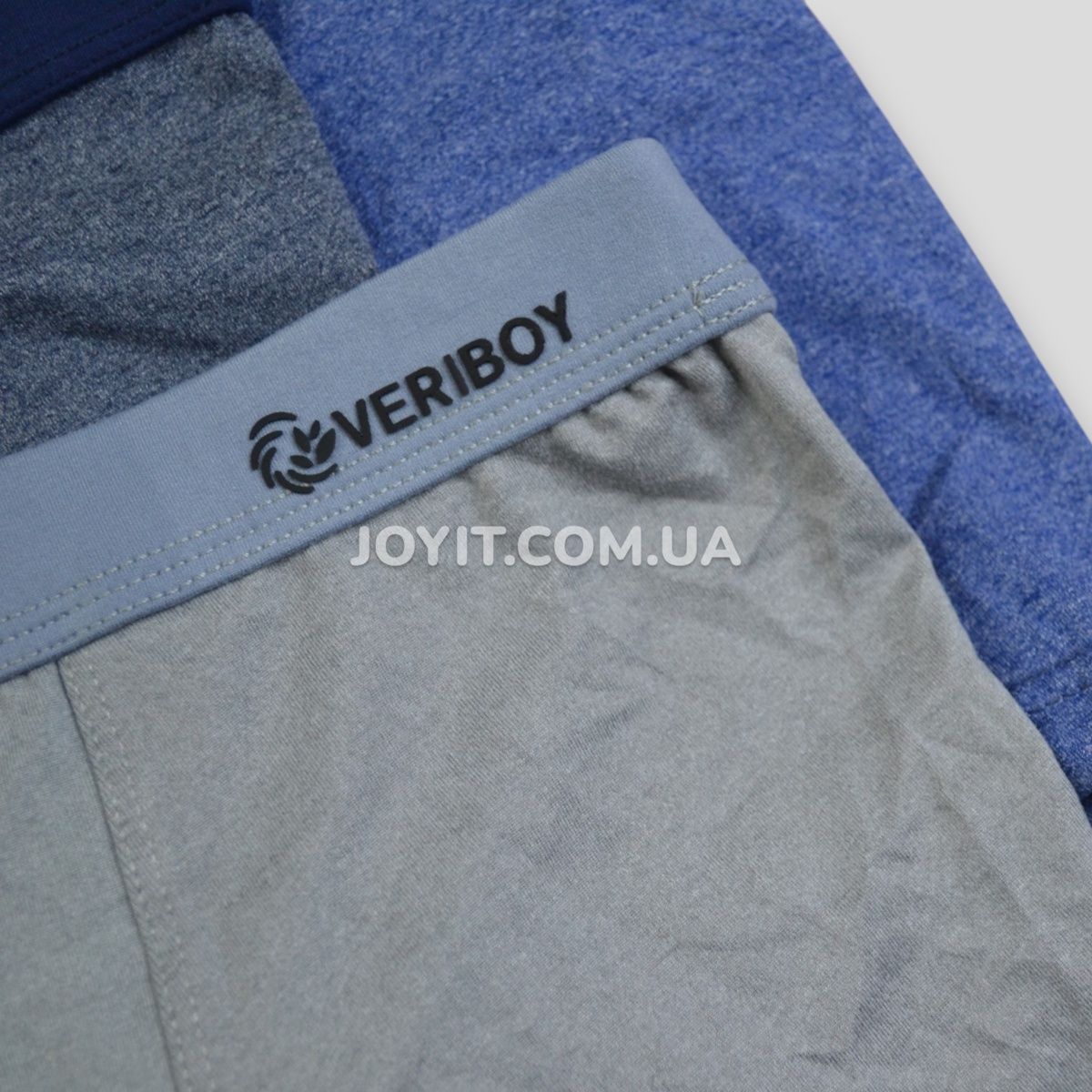 Чоловічі боксери VERIBOY однотонні 4XL, 2 шт 1822 фото
