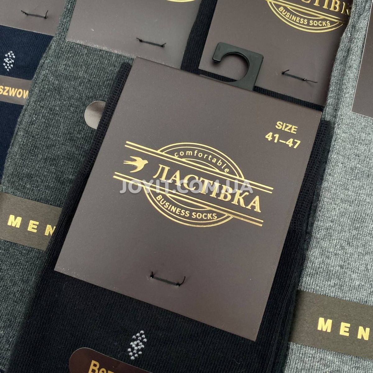 Шкарпетки чоловічі безшовні парфумовані Ластівка 41-47 (JB1058-3I) 10 пар JB1058-3I фото