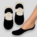 Следы женские чёрные летние на силиконе Aura Via 38-41 (NDD7165) 5 пар NDD7165 фото 1