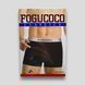 Трусы мужские с широкой резинкой однотонные Fogucoco, 4XL, 2 шт