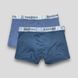 Трусы мужские с широкой резинкой однотонные Fogucoco, 4XL, 2 шт