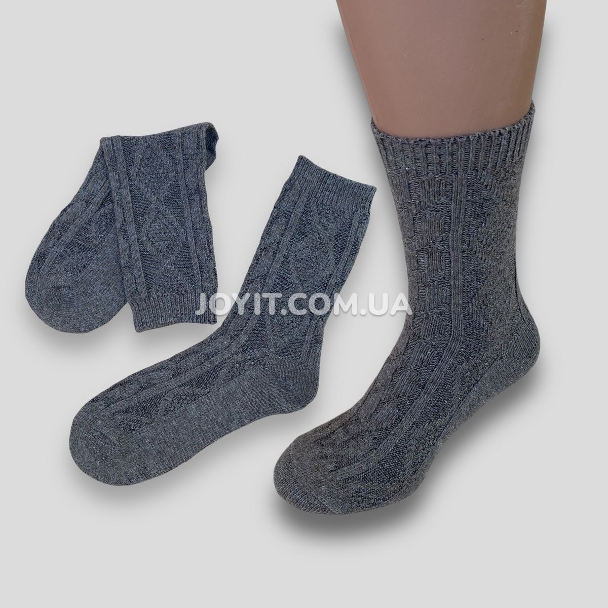 Носки мужские тёплые верблюжья шерсть Корона 42-48 (I5-JA1523) 6 пар I5-JA1523 фото