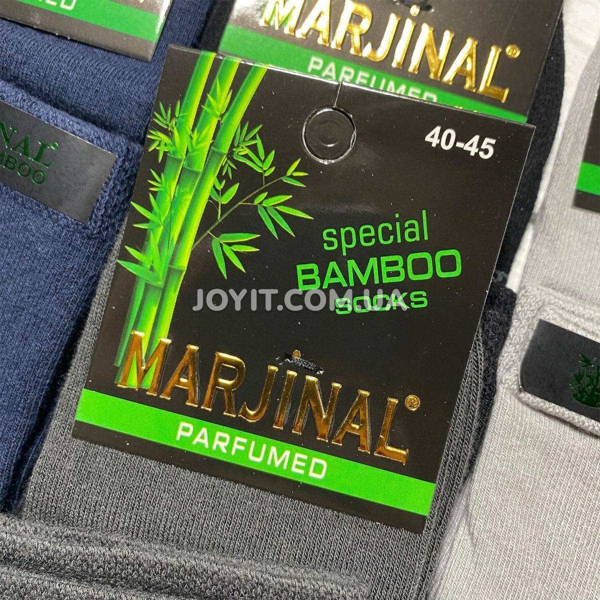 Шкарпетки чоловічі бамбукові парфумовані Marjinal 40-45 (RX988) 6 пар RX988 фото