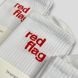 Носки белые "Red Flag" высокие женские/подростковые 36-40 JuBi, 3 пары JB001-258/1 фото 3
